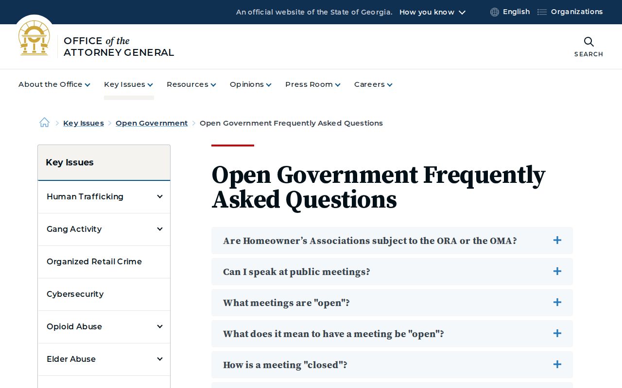 Irwin County court records Open Government FAQ